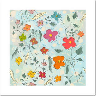 Floral Pattern Posters and Art